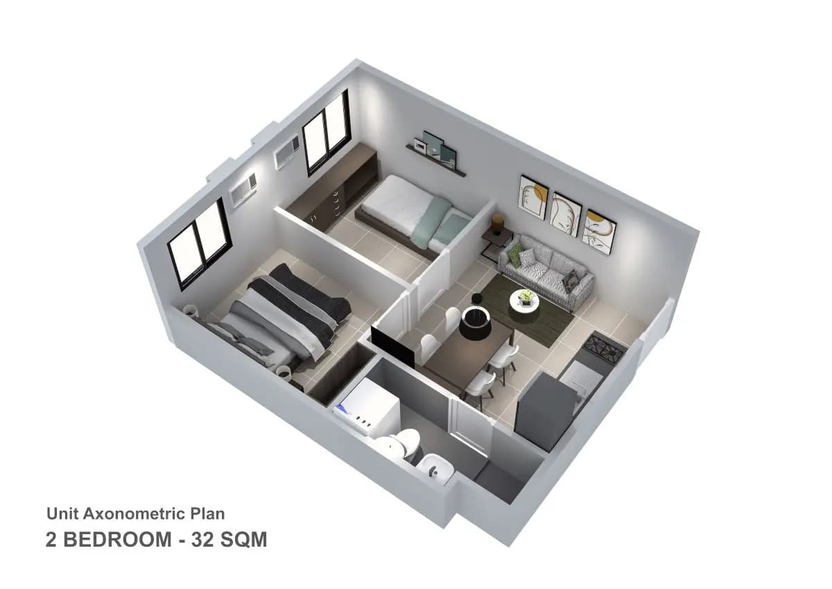 32 sqm ±