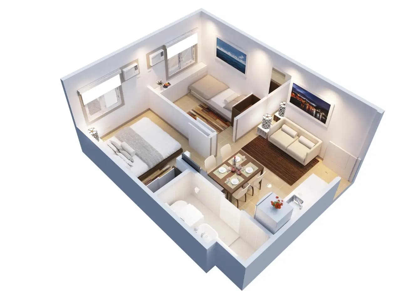 2 Bedroom Unit
