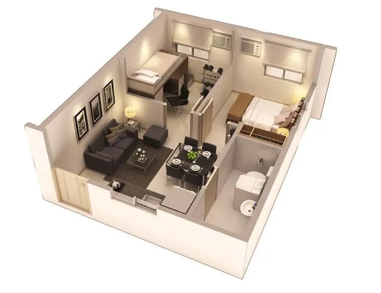 8-Spatial-Davao-2Br-3D-View
